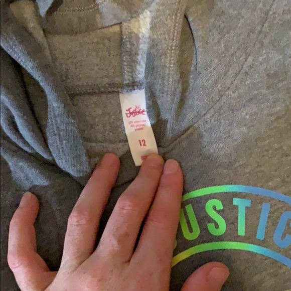 Justice long sleeve hoodie - Picture 3 of 3